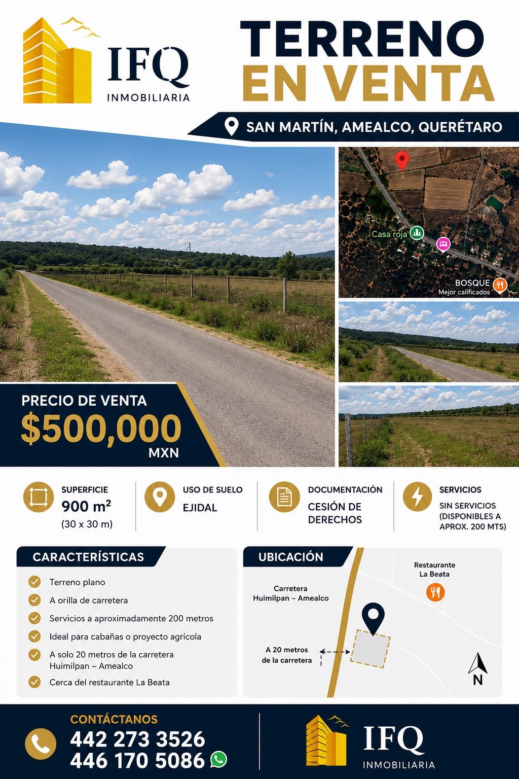 Terreno en venta Amealco